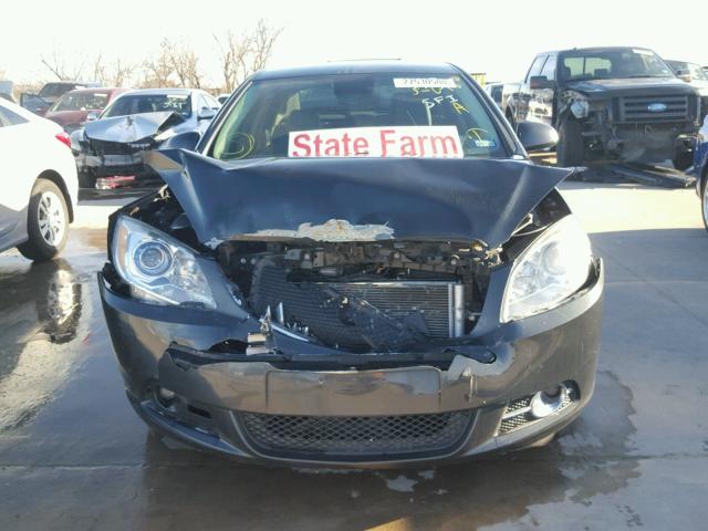 1G4PP5SK7E4164752 - 2014 BUICK VERANO GRAY photo 9