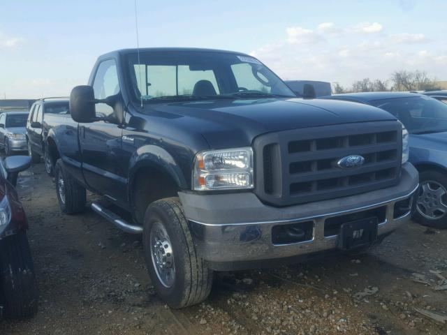 1FTNF21595EA90530 - 2005 FORD F250 SUPER GREEN photo 1