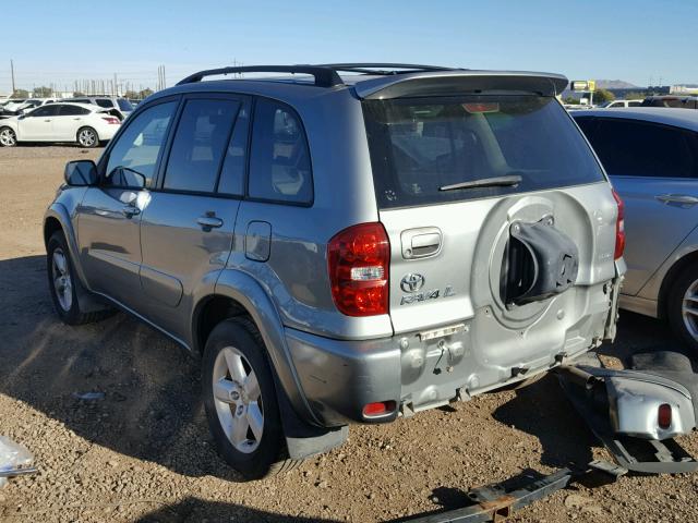 JTEHD20V240027054 - 2004 TOYOTA RAV4 SILVER photo 3