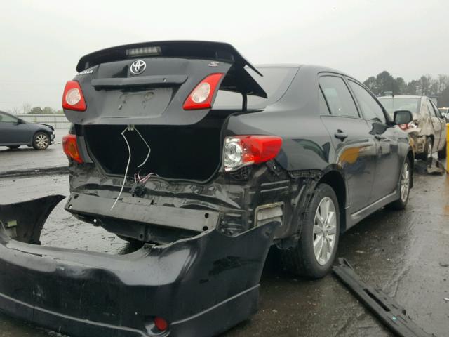 2T1BU4EE1AC404229 - 2010 TOYOTA COROLLA BA GRAY photo 4