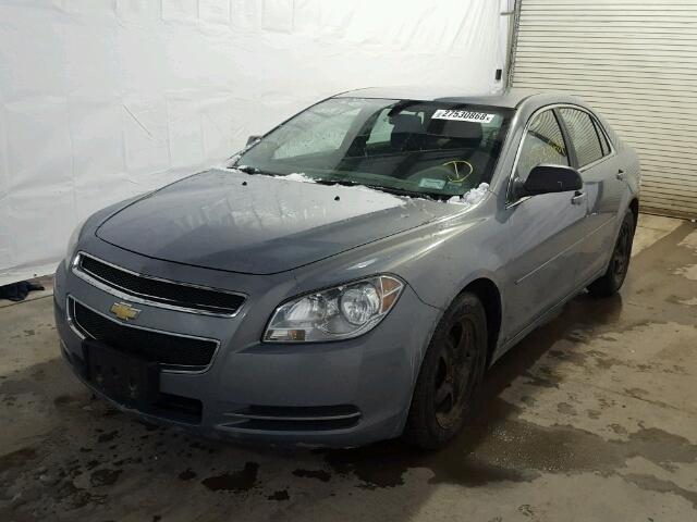 1G1ZG57B094267225 - 2009 CHEVROLET MALIBU LS GRAY photo 2