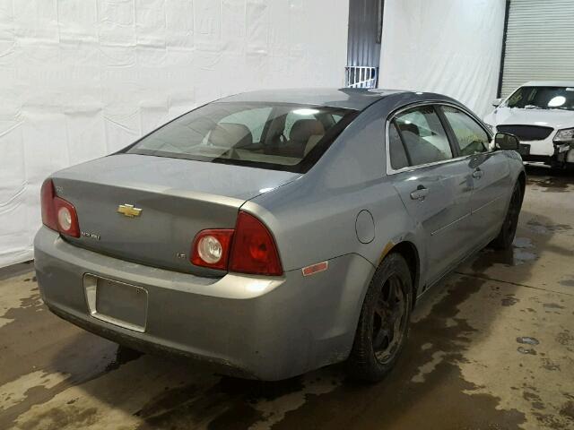 1G1ZG57B094267225 - 2009 CHEVROLET MALIBU LS GRAY photo 4