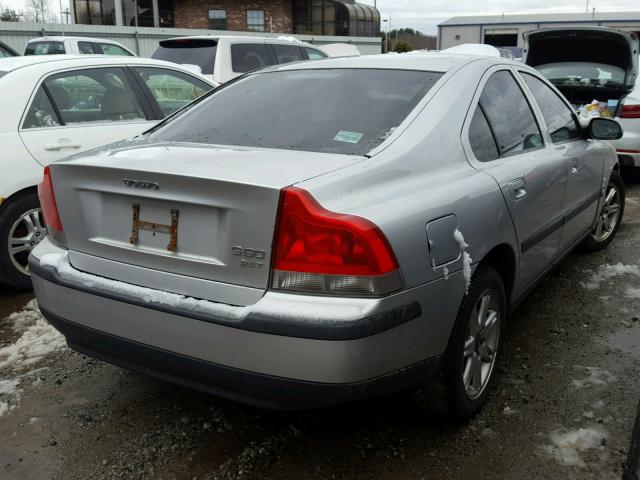 YV1RS58D212048590 - 2001 VOLVO S60 2.4T GRAY photo 4