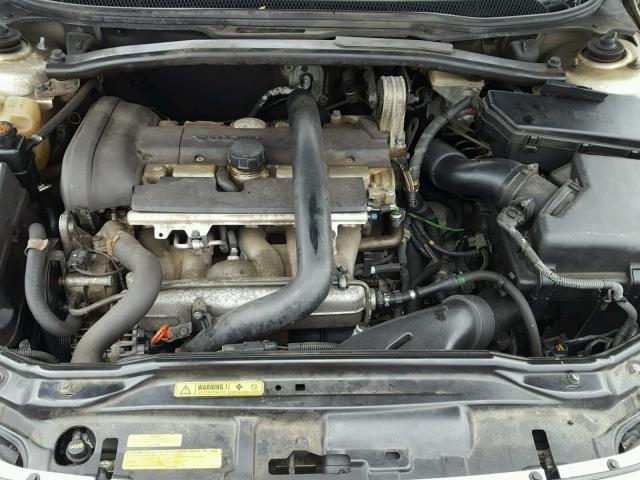 YV1RS58D212048590 - 2001 VOLVO S60 2.4T GRAY photo 7