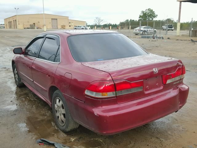 1HGCG66841A003618 - 2001 HONDA ACCORD EX MAROON photo 3