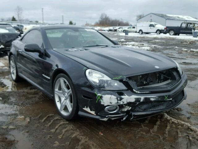 WDBSK71F79F154938 - 2009 MERCEDES-BENZ SL 550 BLACK photo 1