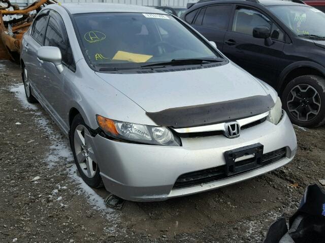 2HGFA16507H003276 - 2007 HONDA CIVIC LX SILVER photo 1