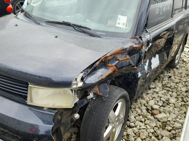 JTLKT324864101830 - 2006 TOYOTA SCION XB ლურჯი ფოტო 9