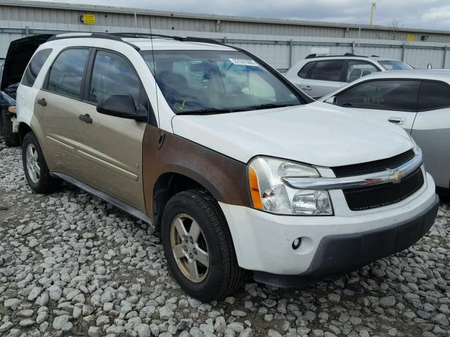 2CNDL13FX56155745 - 2005 CHEVROLET EQUINOX LS WHITE photo 1