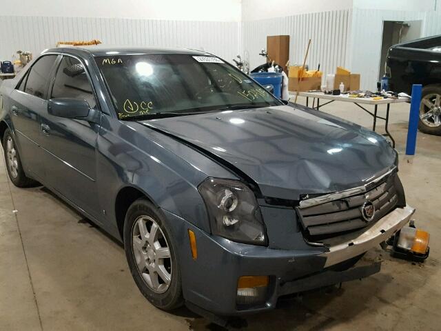 1G6DM57T960152485 - 2006 CADILLAC CTS BLUE photo 1
