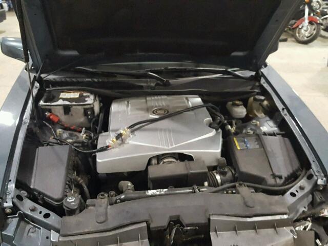 1G6DM57T960152485 - 2006 CADILLAC CTS BLUE photo 7