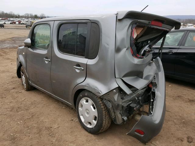 JN8AZ2KRXAT168914 - 2010 NISSAN CUBE BASE GRAY photo 3