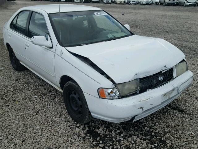 1N4AB41D0WC704834 - 1998 NISSAN SENTRA E WHITE photo 1