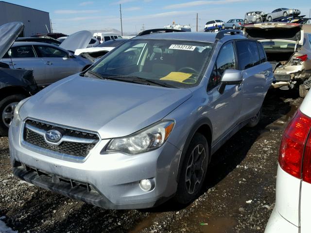 JF2GPAWC8DH835967 - 2013 SUBARU XV CROSSTR SILVER photo 2