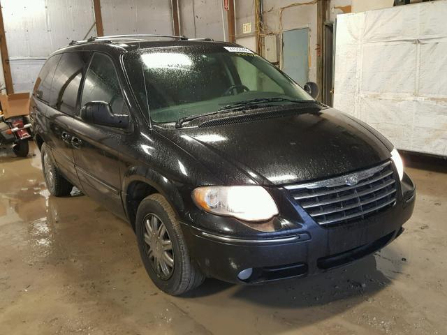 2A8GP64L56R873820 - 2006 CHRYSLER TOWN & COU BLACK photo 1