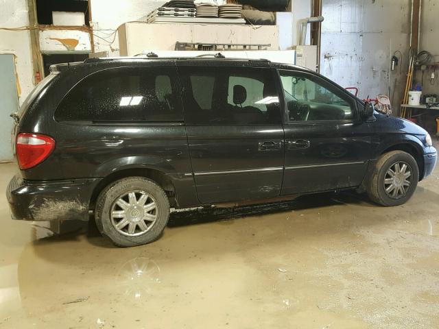 2A8GP64L56R873820 - 2006 CHRYSLER TOWN & COU BLACK photo 9