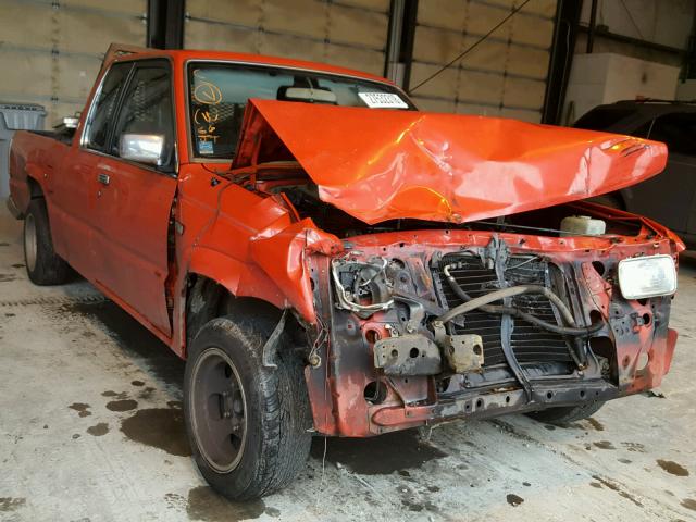 JM2UF3134M0109265 - 1991 MAZDA B2200 CAB RED photo 1