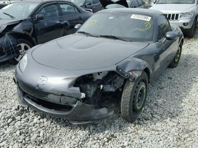 JM1NC2PF1E0236618 - 2014 MAZDA MX-5 MIATA GRAY photo 2