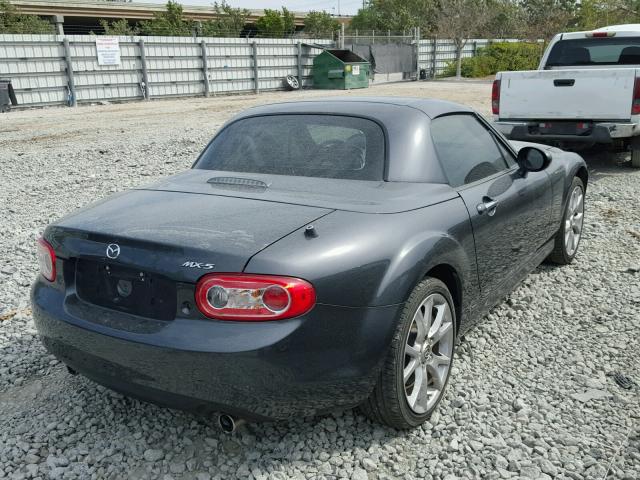 JM1NC2PF1E0236618 - 2014 MAZDA MX-5 MIATA GRAY photo 4