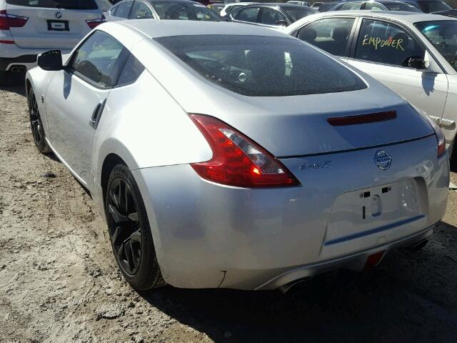 JN1AZ4EH4HM951390 - 2017 NISSAN 370Z BASE SILVER photo 3