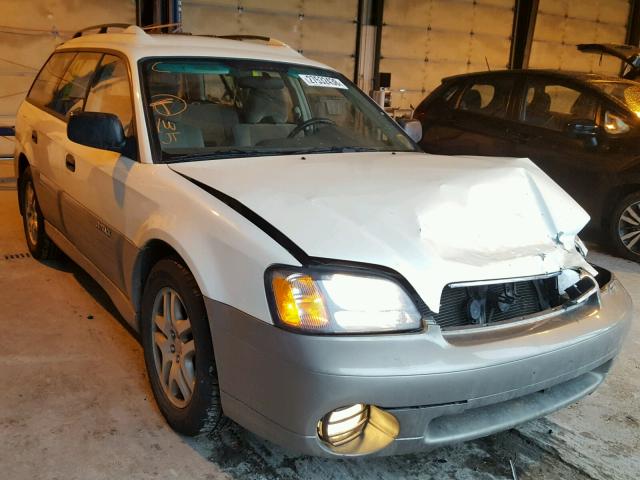 4S3BH665127666060 - 2002 SUBARU LEGACY OUT WHITE photo 1