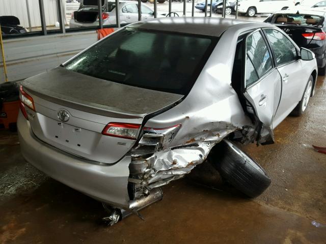 4T1BF1FK0EU333865 - 2014 TOYOTA CAMRY L SILVER photo 4