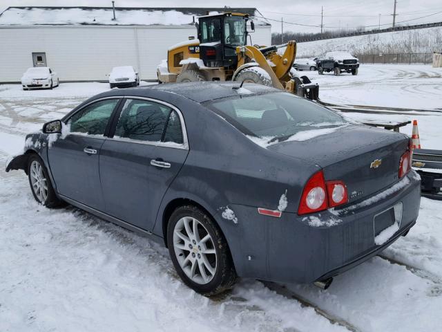 1G1ZK577X84251817 - 2008 CHEVROLET MALIBU LTZ 灰色 照片 3