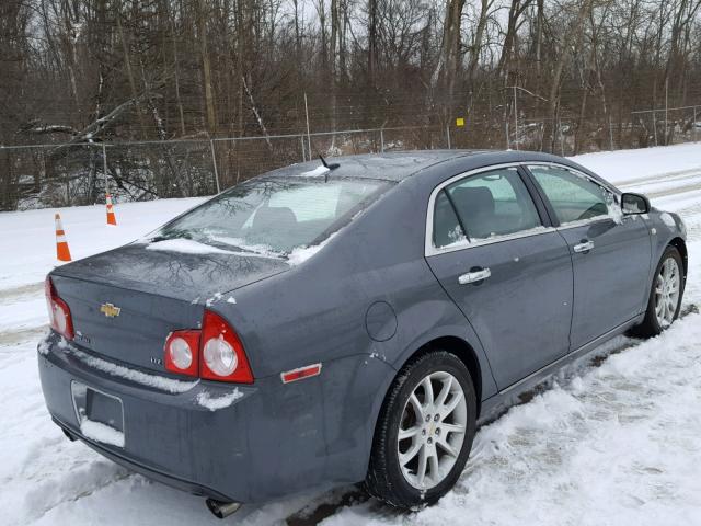 1G1ZK577X84251817 - 2008 CHEVROLET MALIBU LTZ GRAY photo 4