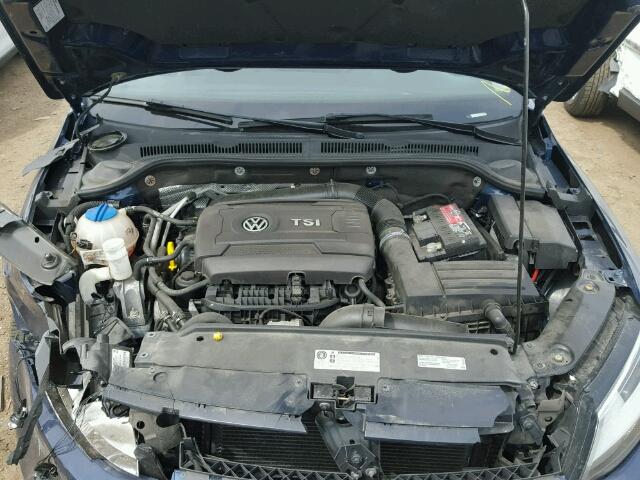 3VWD17AJ4EM299489 - 2014 VOLKSWAGEN JETTA BLUE photo 7