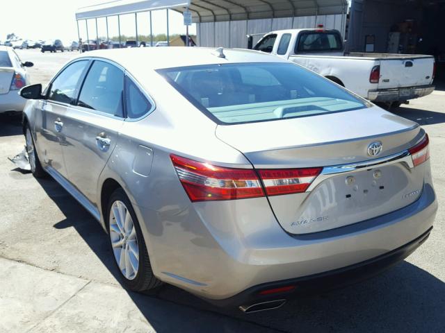 4T1BK1EBXEU125053 - 2014 TOYOTA AVALON BAS TAN photo 3