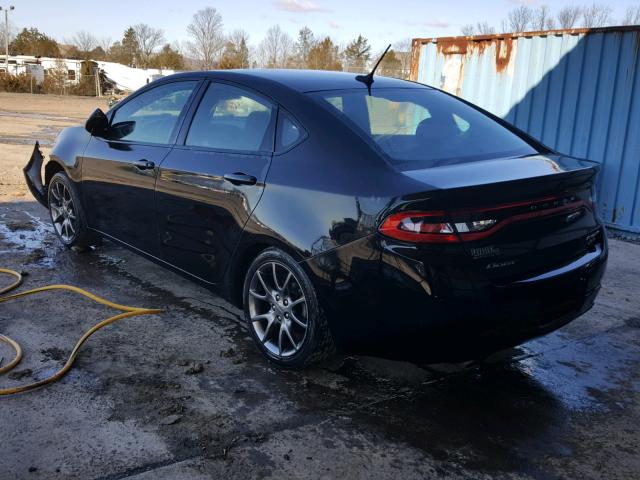 1C3CDFBB9ED859885 - 2014 DODGE DART SXT BLACK photo 3