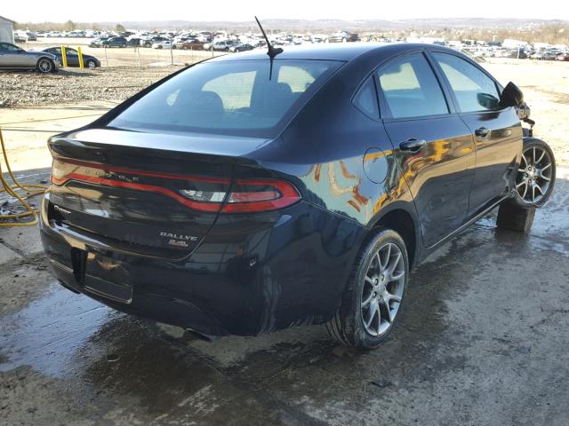 1C3CDFBB9ED859885 - 2014 DODGE DART SXT BLACK photo 4