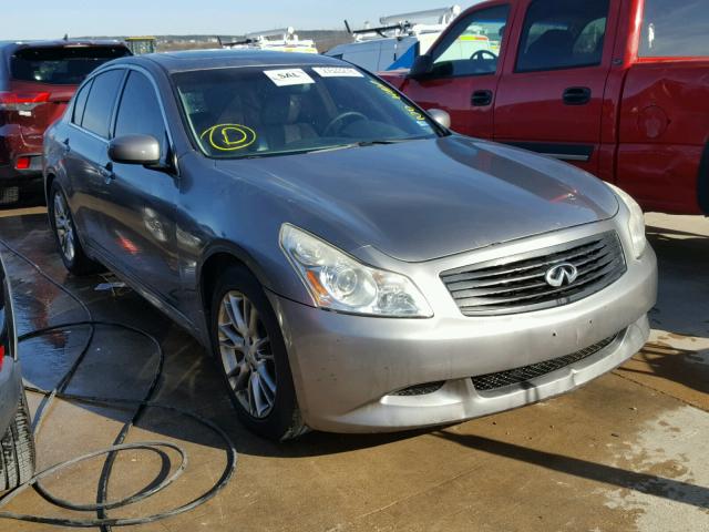 JNKBV61E38M214071 - 2008 INFINITI G35 BEIGE photo 1