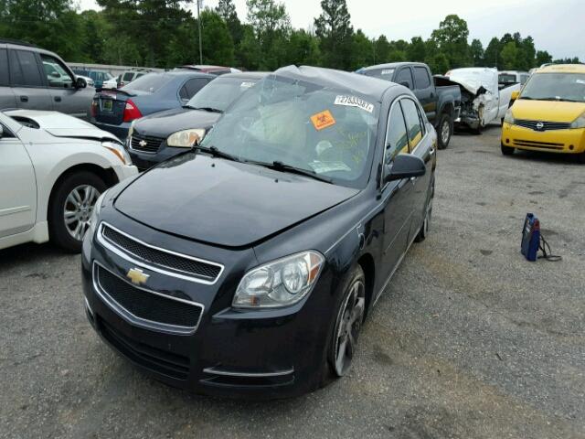 1G1ZC5EU0CF256799 - 2012 CHEVROLET MALIBU 1LT 黑色 照片 2
