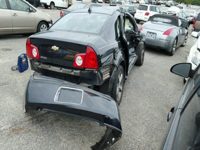 1G1ZC5EU0CF256799 - 2012 CHEVROLET MALIBU 1LT 黑色 照片 4