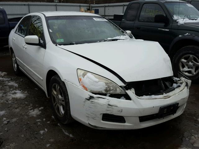 JHMCM56387C017653 - 2007 HONDA ACCORD SE WHITE photo 1