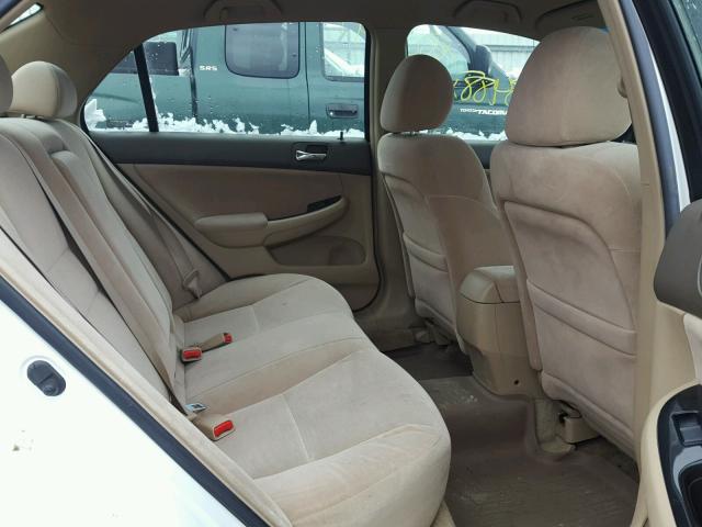 JHMCM56387C017653 - 2007 HONDA ACCORD SE WHITE photo 6