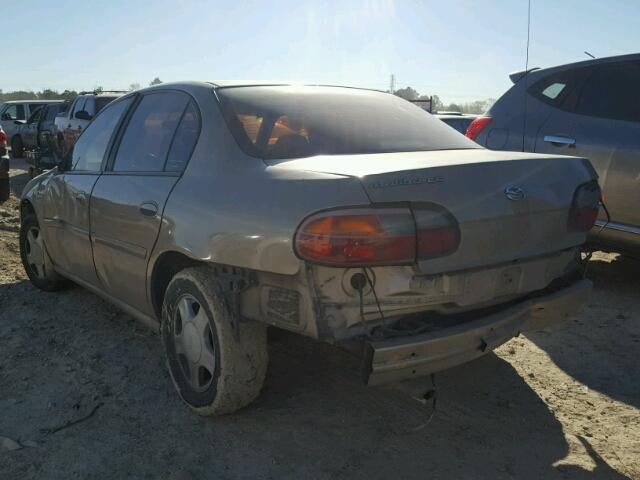 1G1NE52J1Y6299364 - 2000 CHEVROLET MALIBU LS ოქროსფერი ფოტო 3