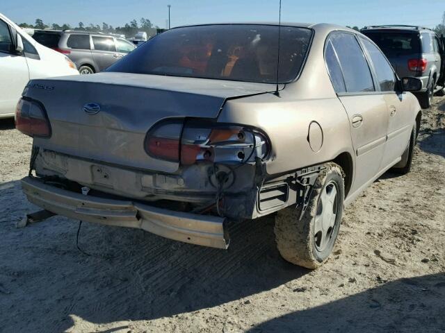 1G1NE52J1Y6299364 - 2000 CHEVROLET MALIBU LS ოქროსფერი ფოტო 4