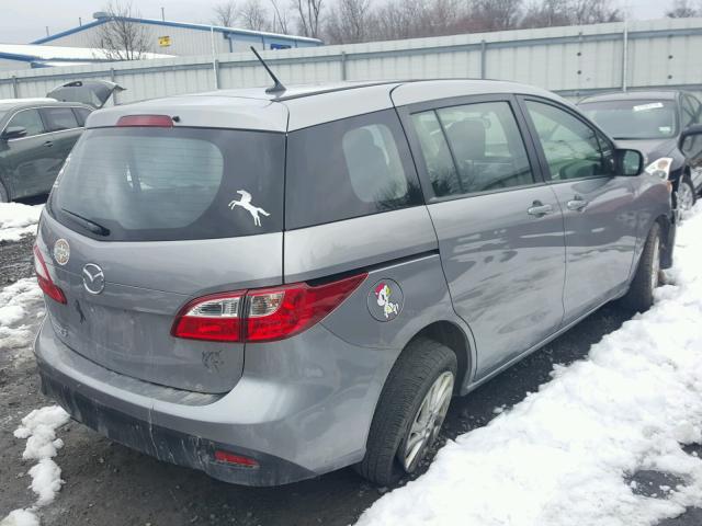 JM1CW2BL9F0182546 - 2015 MAZDA 5 SPORT SILVER photo 4