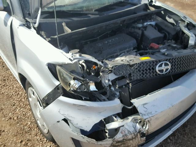JTLKE50E991063127 - 2009 TOYOTA SCION XB ვერცხლისფერი ფოტო 9