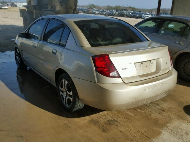 1G8AL52F85Z154009 - 2005 SATURN ION LEVEL 金色 照片 3