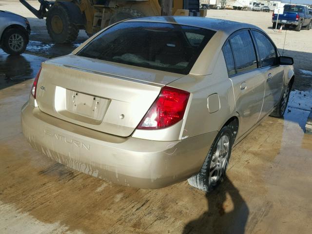 1G8AL52F85Z154009 - 2005 SATURN ION LEVEL GOLD photo 4