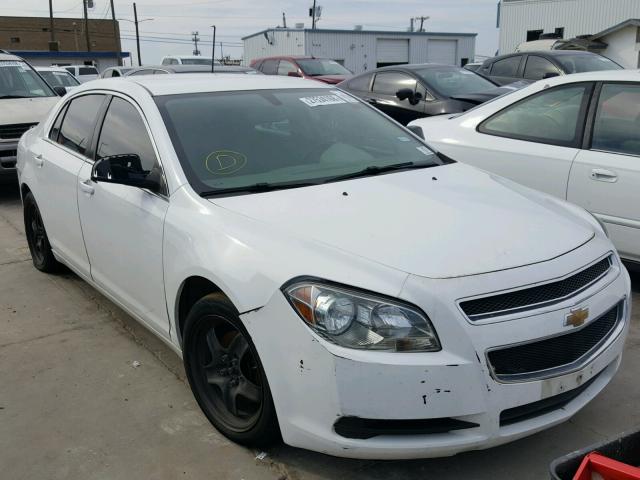 1G1ZA5EU3CF148277 - 2012 CHEVROLET MALIBU LS WHITE photo 1