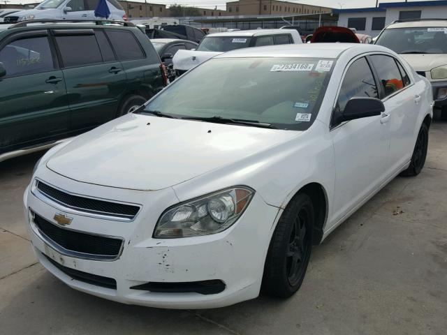 1G1ZA5EU3CF148277 - 2012 CHEVROLET MALIBU LS WHITE photo 2