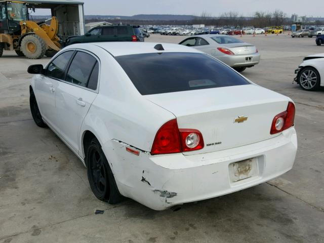 1G1ZA5EU3CF148277 - 2012 CHEVROLET MALIBU LS 白色 照片 3