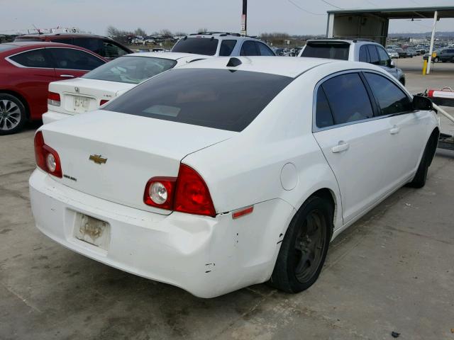 1G1ZA5EU3CF148277 - 2012 CHEVROLET MALIBU LS 白色 照片 4