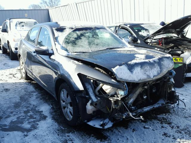 1HGCP36848A026597 - 2008 HONDA ACCORD EXL GRAY photo 1