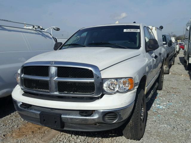 3D7KU28D44G177609 - 2004 DODGE RAM 2500 S WHITE photo 9
