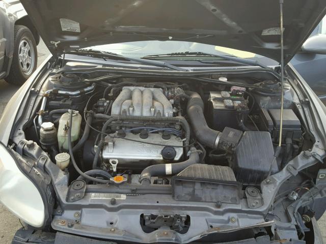 4C3AG52HX2E123619 - 2002 CHRYSLER SEBRING LX GRAY photo 7